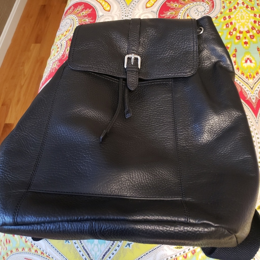 Cole Haan leather backpack